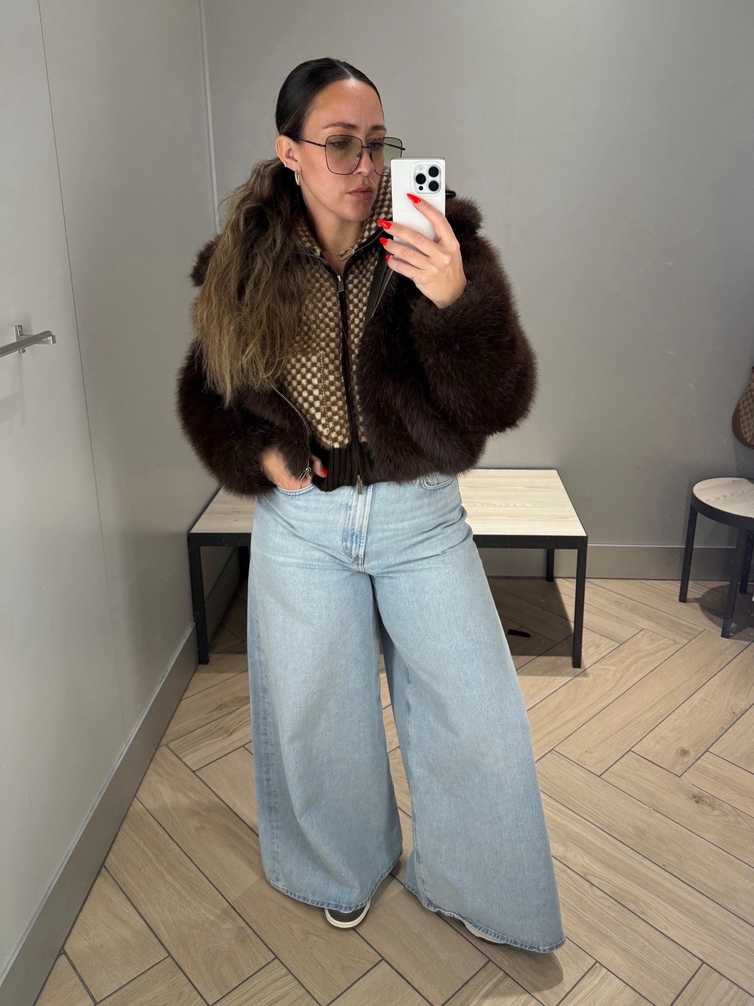 Agolde Nolan high rise wide leg denim - size 29