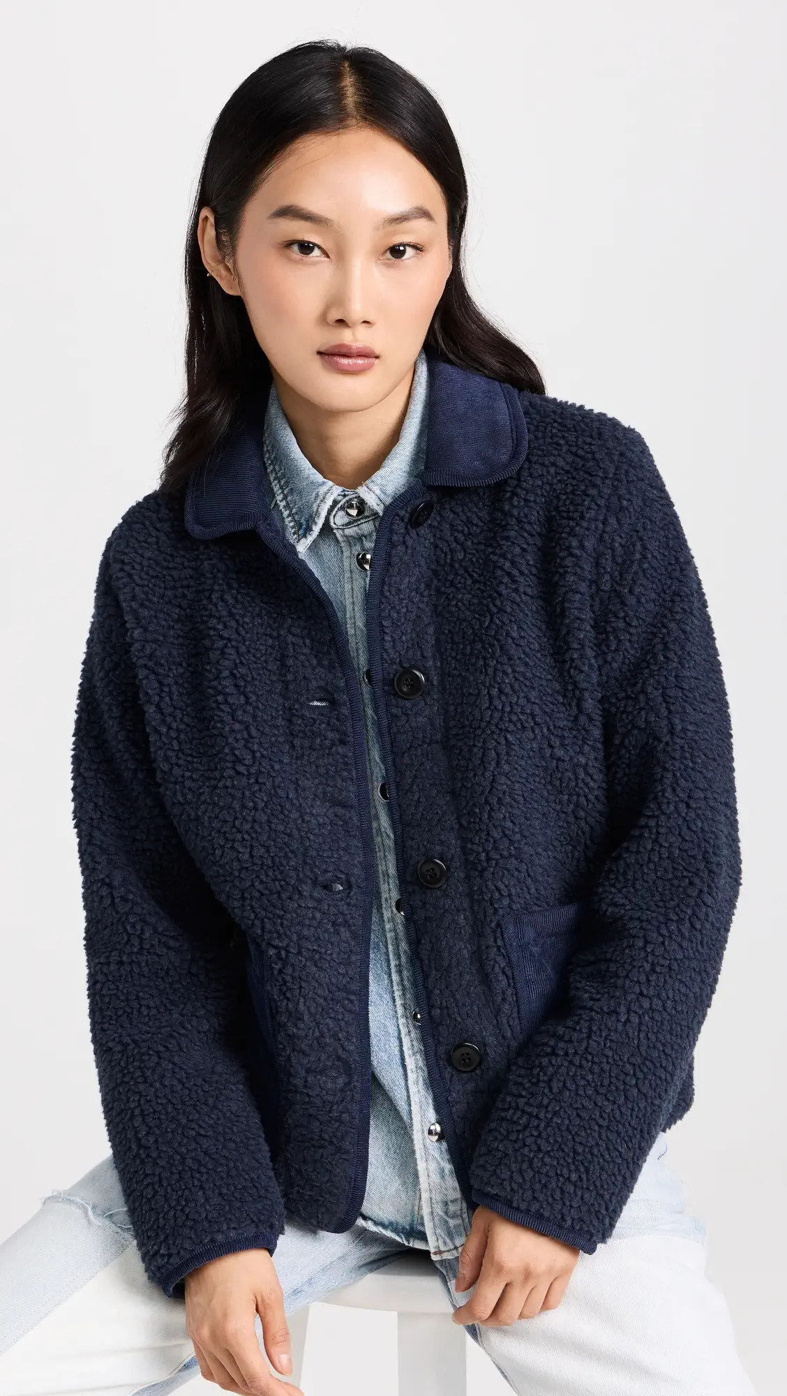 Alex Mill Sherpa Work Jacket | Shopbop | Shopbop