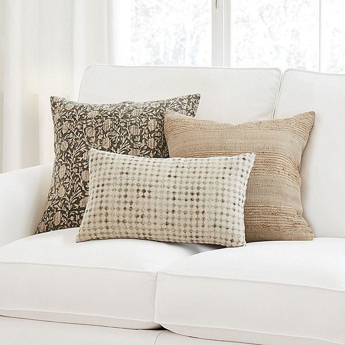 Block Prints & Linens 3-Piece Pillow Set | Ballard Designs, Inc.