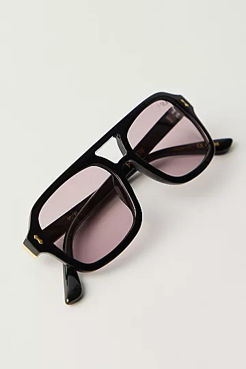 Royal Polarized Aviator Sunglasses | Free People (Global - UK&FR Excluded)