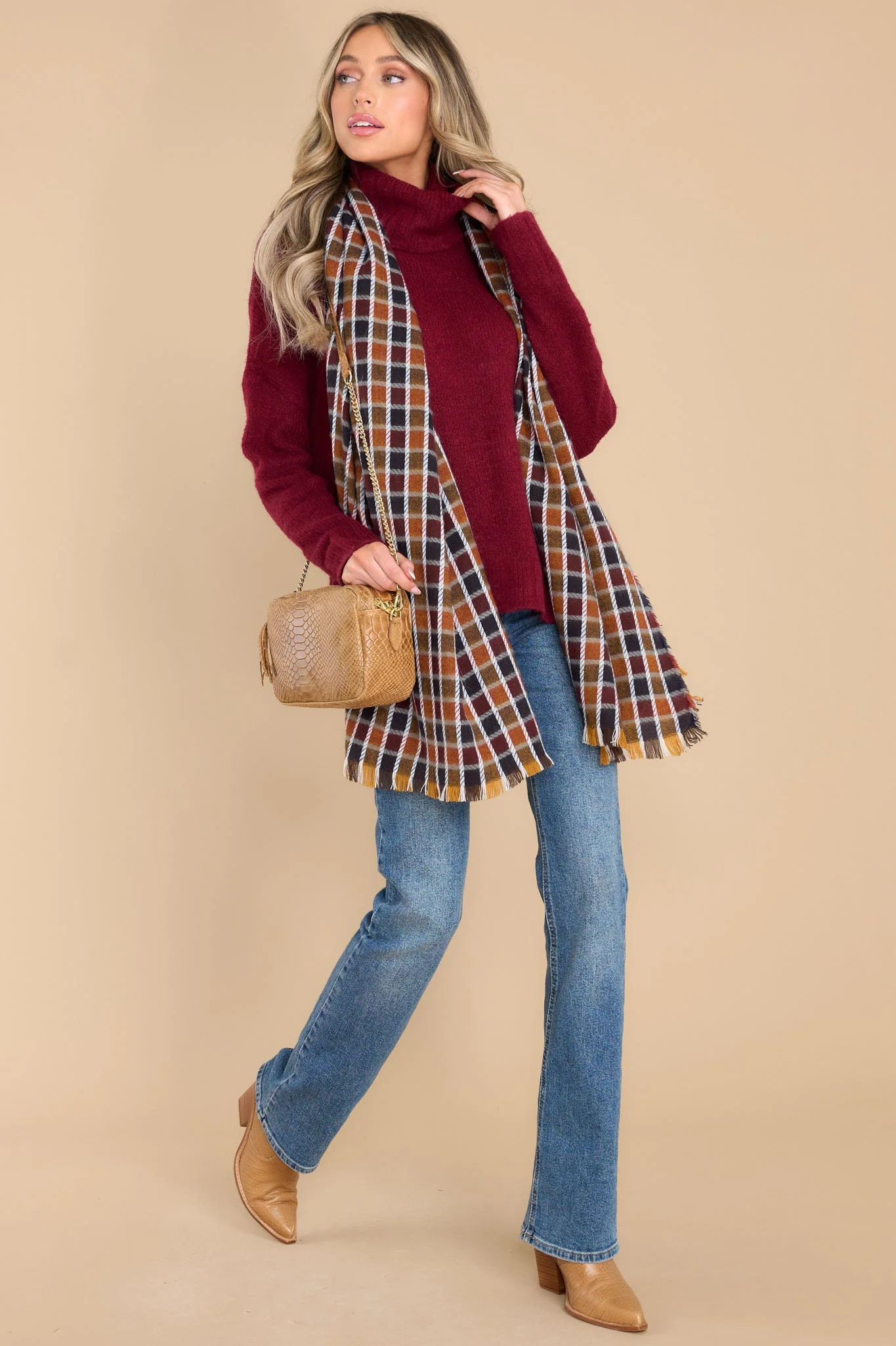 Say Anything Crushed Berry Sweater | Red Dress 