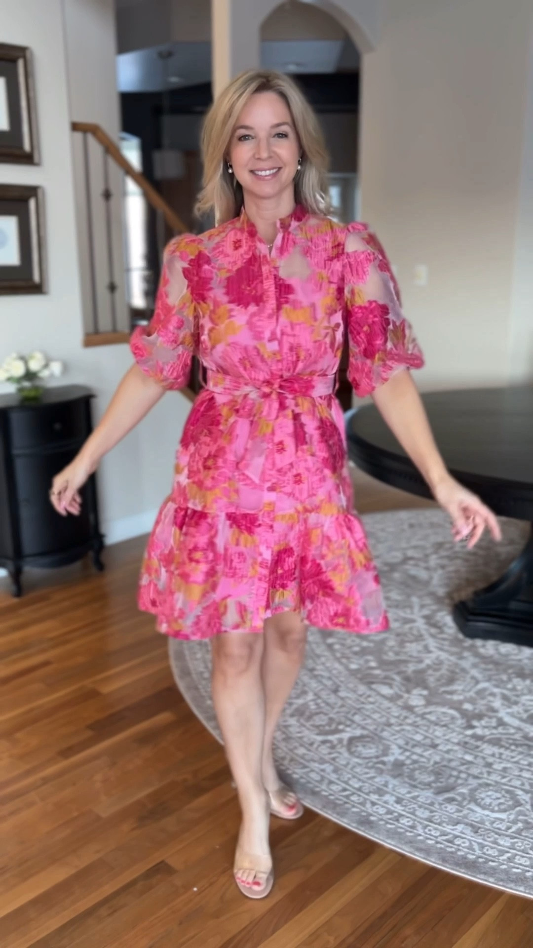 
This  Pink Floral Jacquard Dress is basically “Get Happy” in fabric form. Between the feminine puff sleeves, the vintage-inspired belted waist, and that luxurious jacquard texture, it’s the ultimate spring 2026 fashion must-have.
It’s the perfect affordable luxury look for:
🌸 Garden Party Outfits
🥂 Easter Sunday Dresses
🍰 Bridal Shower Guest Looks
✨ Weekend Brunch Style

I’m officially in a spring state of mind, even if my goosebumps say otherwise. If you’re a dress girlie looking for the perfect floral midi dress to kick off the season, this Chicwish find is it. 🌸🧤

@Chicwish 

#LTKWedding #LTKSeasonal #LTKmomlife
