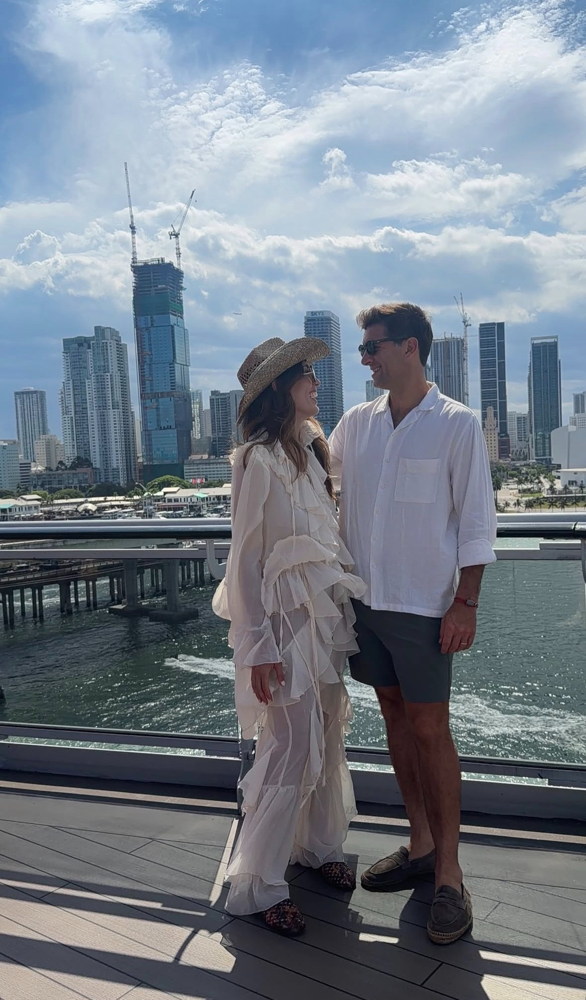 Love on the high seas and skyline views 🚢❤️ 

 #LTKootd #LTKTravel #LTKMens