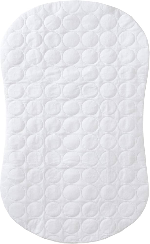 HALO Bassinest Swivel Sleeper Mattress Pad Waterproof Polyester, White | Amazon (US)