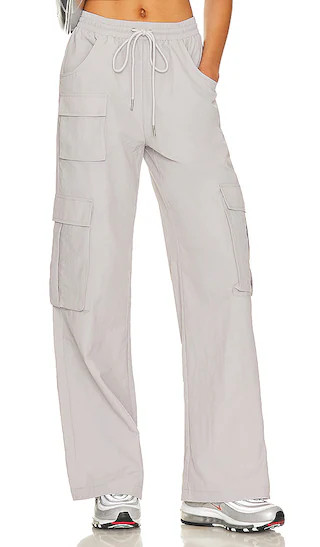 Evie Cargo Pant in Grey | Revolve Clothing (Global)