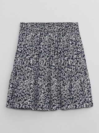 Print Rayon Mini Skirt | Gap Factory