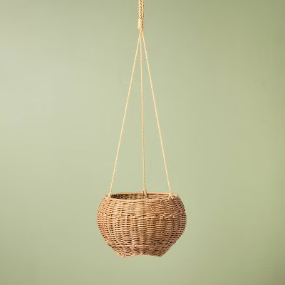 Woven Hanging Plant Basket - Hearth & Hand™ with Magnolia | Target