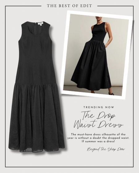 TRENDING NOW - 
The Drop Waist Dress

The must-have dress silhouette of the
year is without a doubt the dropped waist.

If summer was a dress!




#LTKover40 #LTKstyletip