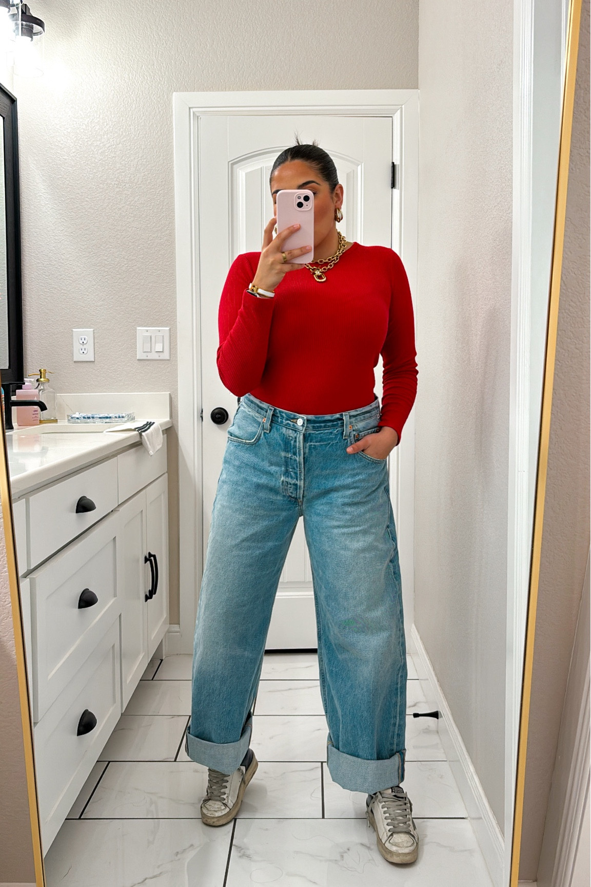 Tuesday Work Fit 

Citizens of Humanity Jeans | Baggy Jeans | Barrel Jeans | Casual Outfit | 

#LTKU #LTKshoecrush #LTKworkwear