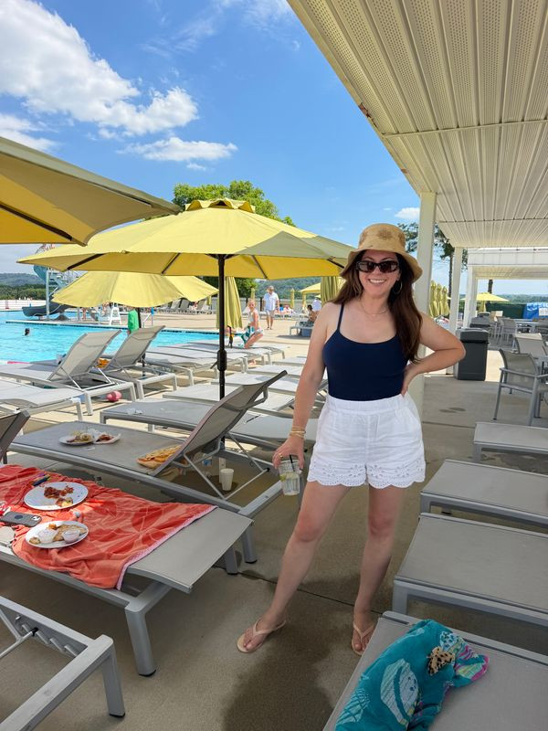 The summer uniform of course! 

jcrew l hat l shorts l swim  

 