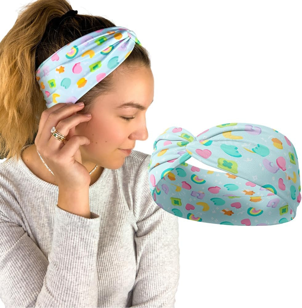 Soft Non-Slip Stretchy Headbands for Women - Buttery & comfortable, Wide Knot, Workout Hairband, ... | Amazon (US)