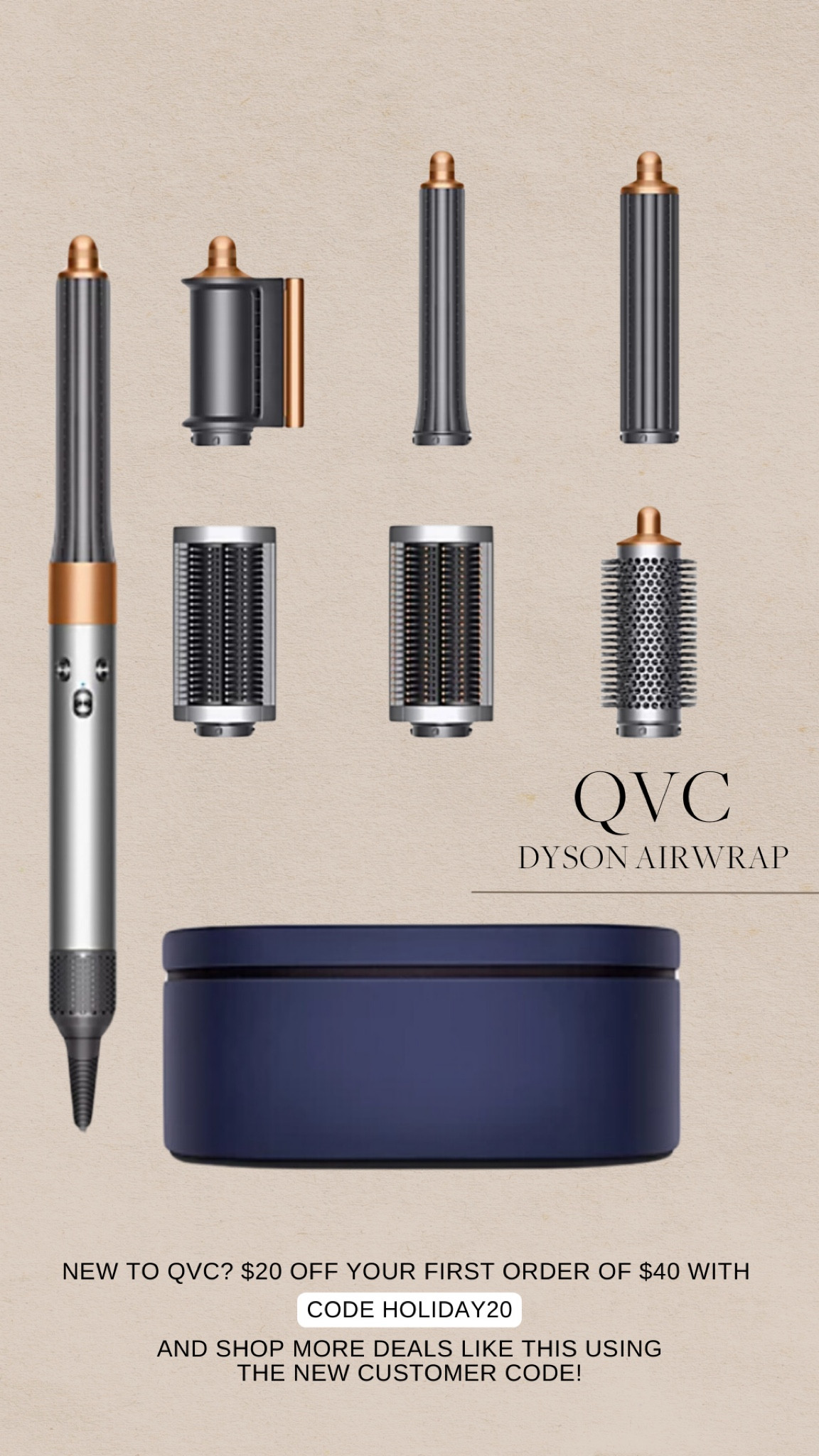 Dyson Airwrap from QVC gives a quick and cute hairstyle for your holiday events! 

@QVC, #LoveQVC, #ad

#LTKHoliday #LTKCyberWeek #LTKGiftGuide