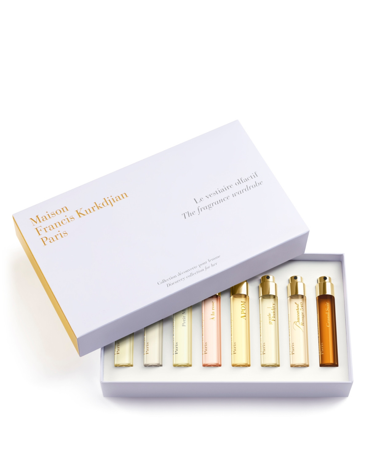 Maison Francis Kurkdjian 8-Pc. Fragrance Wardrobe for Her Travel Set | Macy's