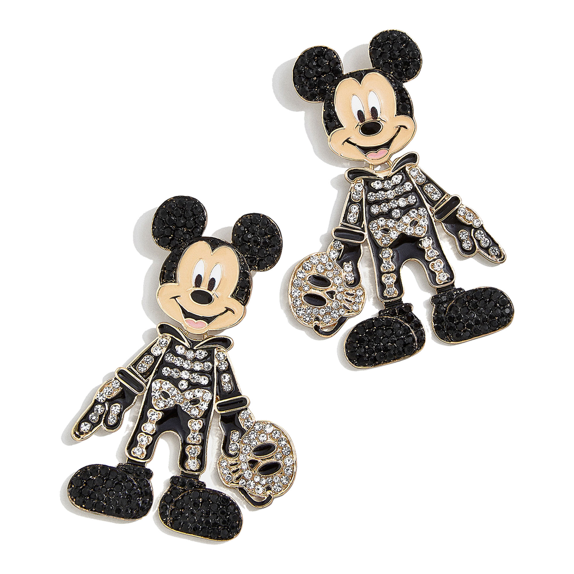 Women's BaubleBar Mickey Mouse Skeleton Earrings | Fanatics