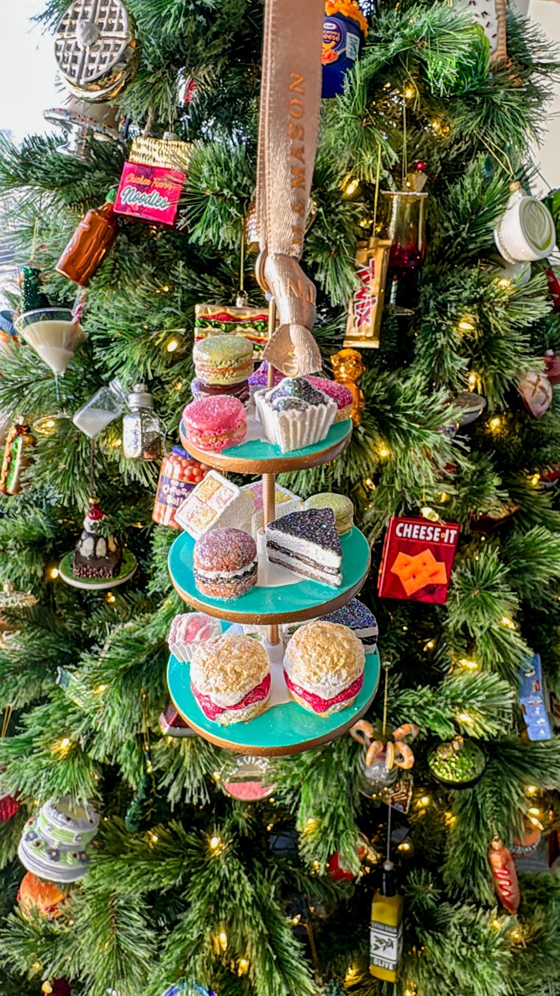 Ornament of the day: this three tiered tea ornament was an IMMEDIATE yes for me during my trip to London this fall. I love how darling this is; would be perfect to gift to one of the ladies in your life with a homemade gift card to grab afternoon tea together 💚 // tea ornament, tea lover, tiered tea stand, fortnum and Mason ornaments, London souvenir

#LTKTravel #LTKFindsUnder50 #LTKHoliday