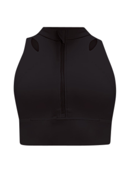 Nulux Cropped Half-Zip Track Tank Top | Women's Sleeveless & Tank Tops | lululemon | Lululemon (US)