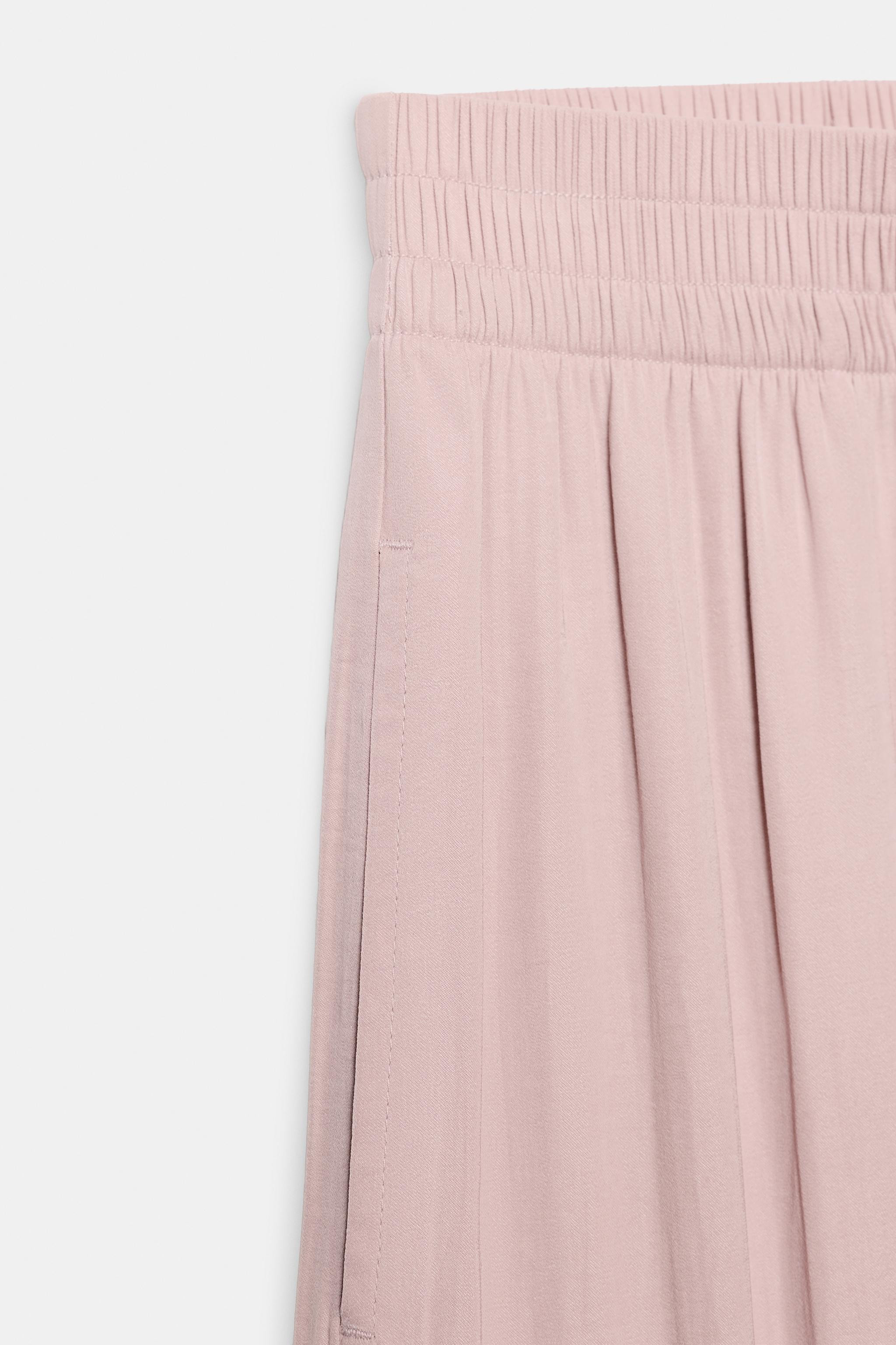 FLOWY WIDE LEG PANTS | Zara US