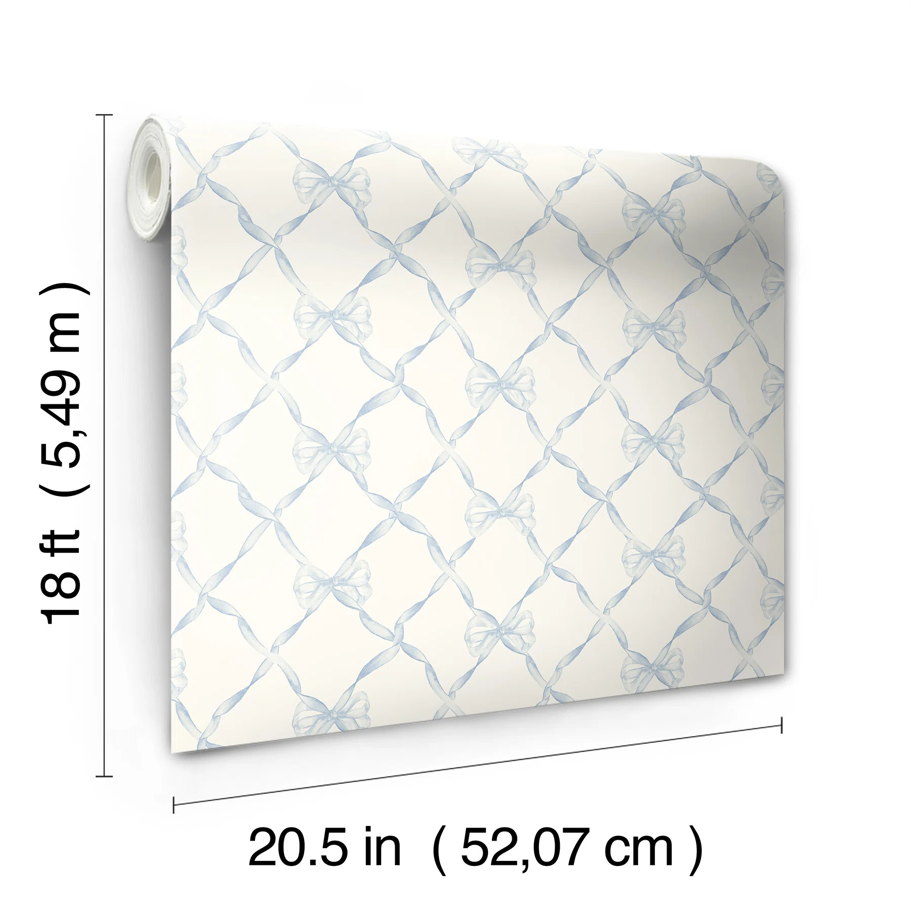 Baby Bow Peel & Stick Wallpaper Roll | Wayfair North America