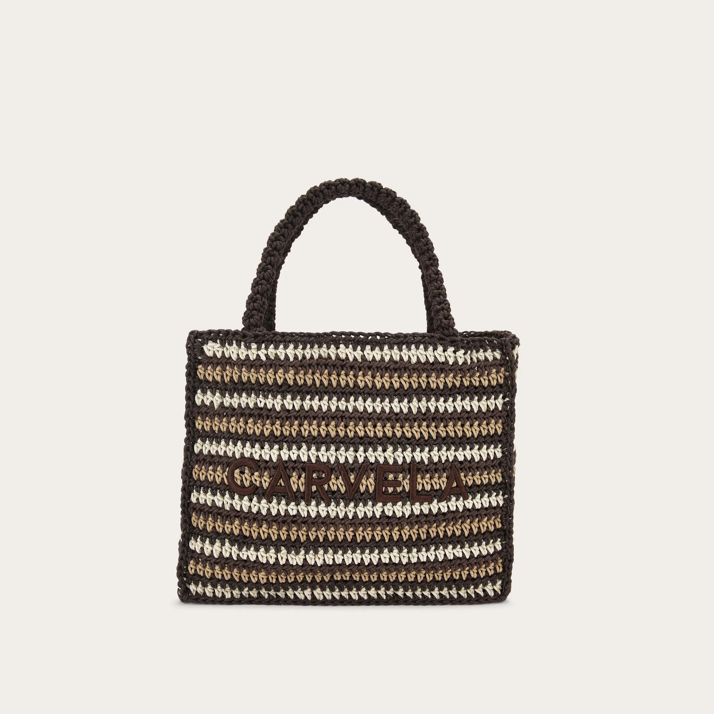 nola crochet tote bag | Carvela UK
