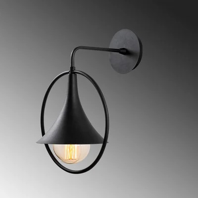 1 - Light Black Armed Sconce | Wayfair North America