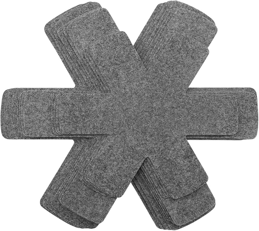Pot and Pan Protectors, Set of 12 and 3 Different Size, Pot Dividers Pads/Stacking Pan Protectors... | Amazon (CA)