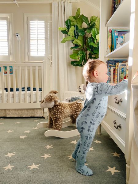 Baby blue bunny footed pajamas 🐇🐇

#babypjs #easter #easterpajamas

#LTKkids #LTKbaby #LTKfamily