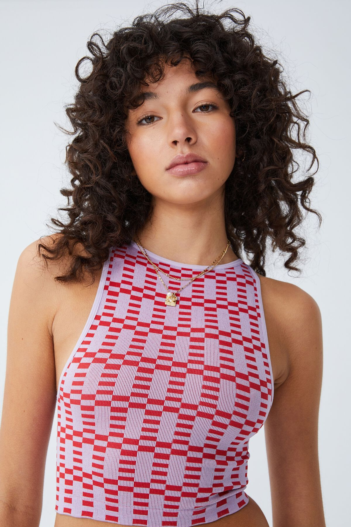 Seamless Benni High Neck Tank | Cotton On (ANZ)