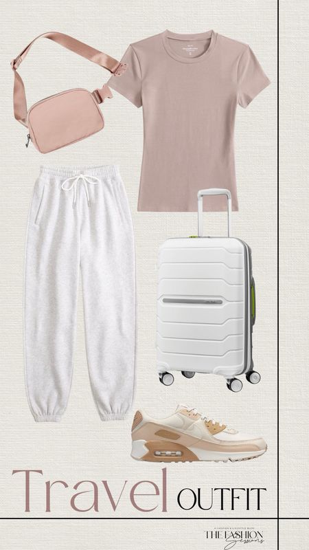 Travel Outfit | Travel | Comfy Outfit | Cozy | Suitcase | Spring Break | The Fashion Sessions | Tracy 

#LTKstyletip #LTKtravel #LTKU