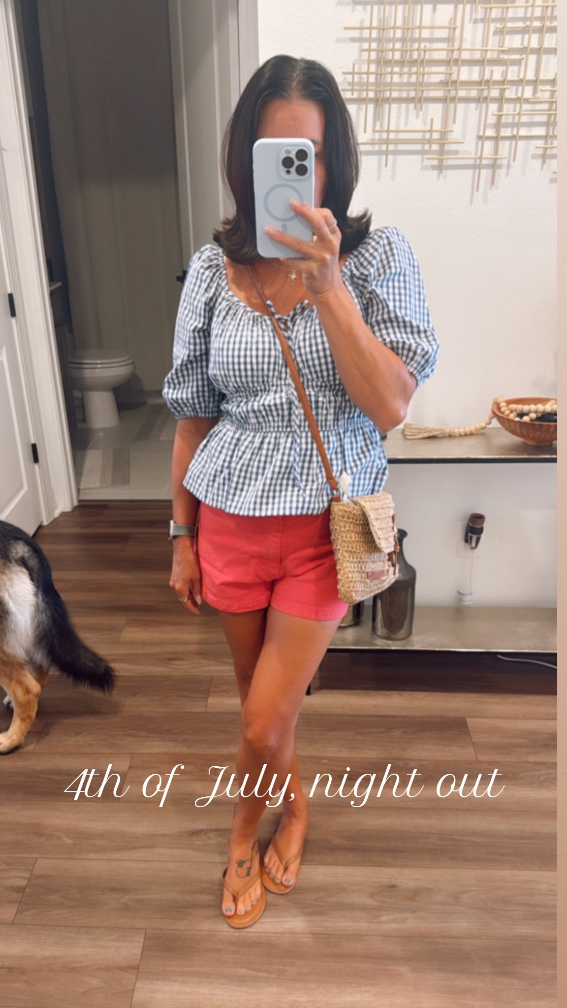 4th of July dinner vibes 🇺🇸✨
Keeping it coastal and classic in red, white, and blue. These Target shorts + Gap gingham top are giving easy summer style, and my Amazon straw bag is the perfect finishing touch for an Amelia Island night out.

Everything is linked on my LTK!
#LTKFourthOfJuly #LTKSummerStyle #LTKHolidayLook #LTKTargetStyle #LTKGapStyle #LTKAmazonFinds #RedWhiteAndCute #DinnerOutfit #AmeliaIslandStyle #GinghamStyle #CoastalVibes


#LTKSaleAlert #LTKFindsUnder50 #LTKFamily