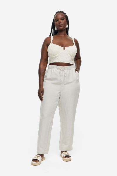 Smocked Crop Top | H&M (US + CA)