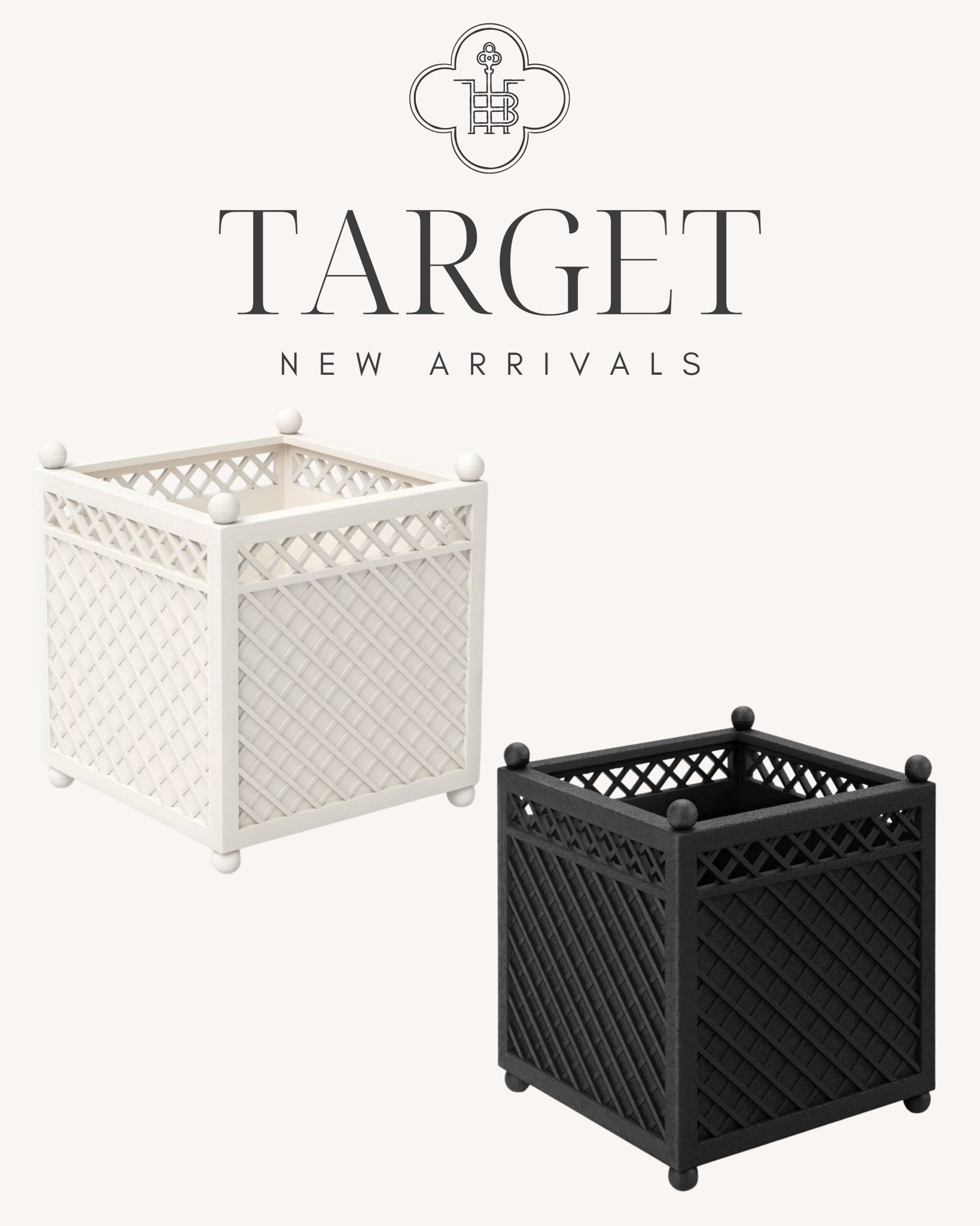 The cutest new planter boxes at target!!

#LTKSeasonal #LTKHome