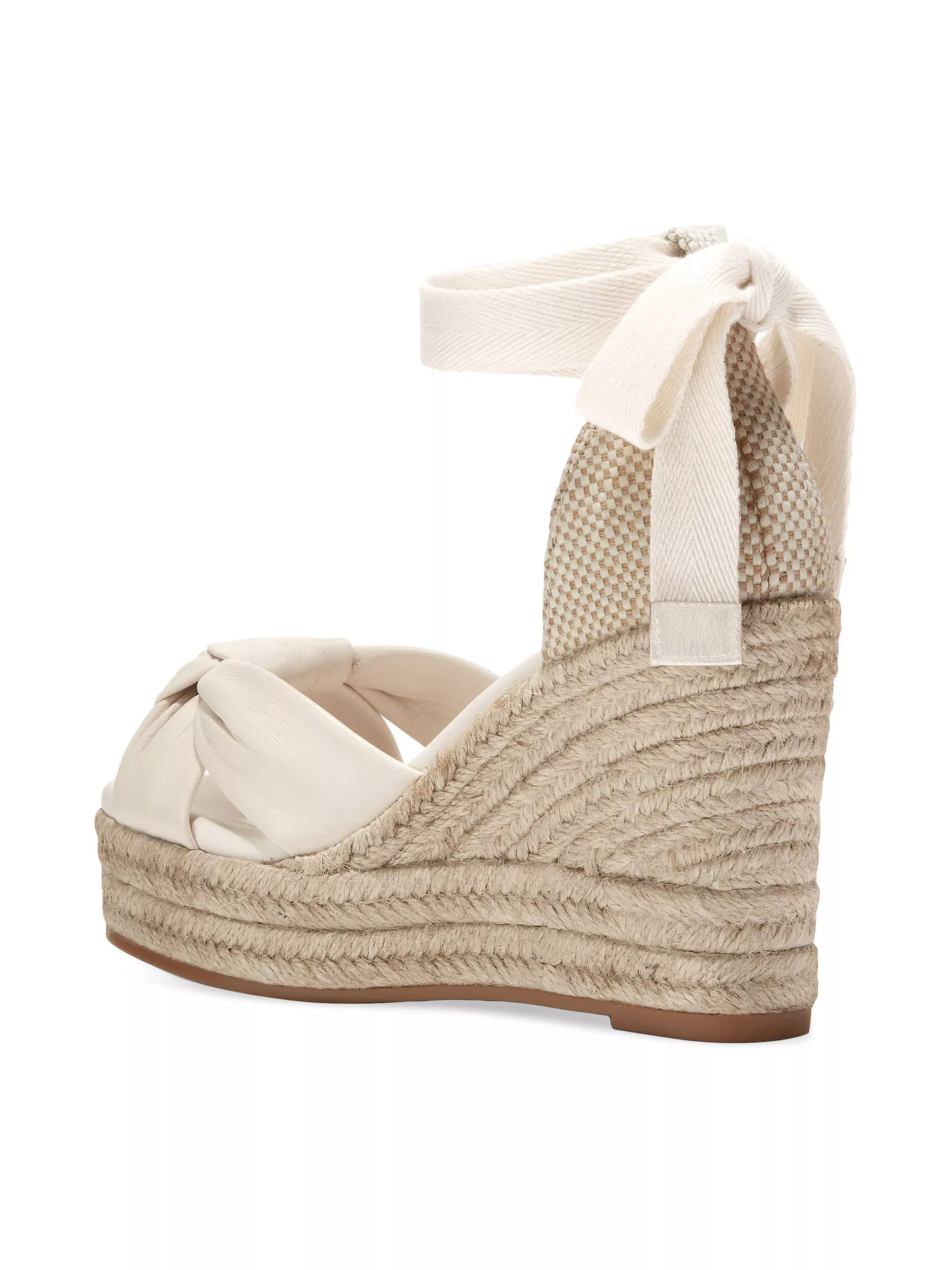 Hampton Leather Espadrille Platform Sandals | Saks Fifth Avenue