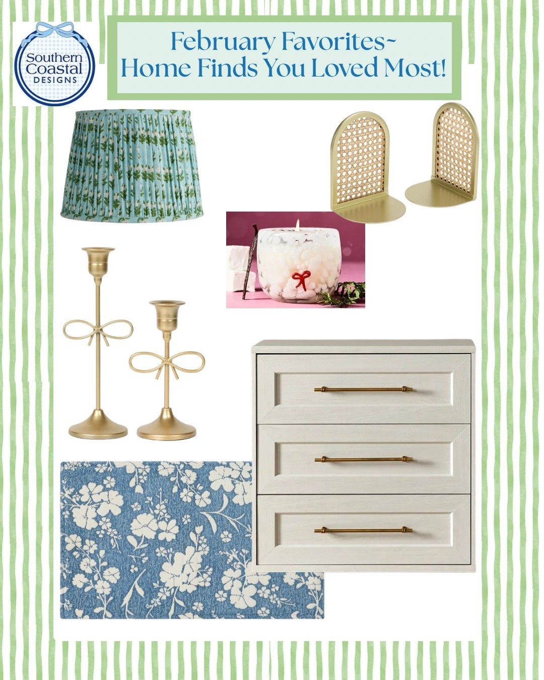 February Favs Y’all Loved Most! 
💙✨
Sharing the top home decor pieces you all clicked and shopped most this month — from blue florals to brass accents and classic woven details. These were your February standouts!

#LTKHome #LTKOver40 #LTKU

#LTKSeasonal #LTKOver40 #LTKHome