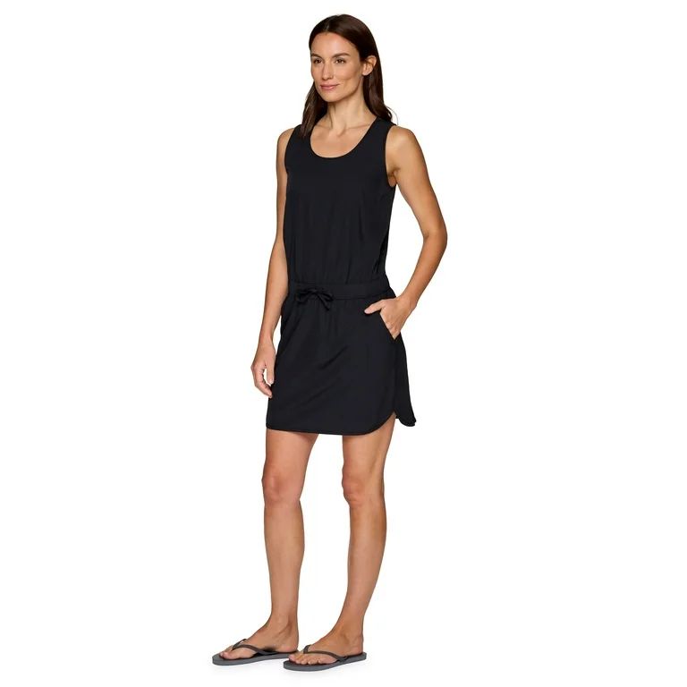 RBX Active Women's Stretch Woven Tank Dress With Pockets | Walmart (US)