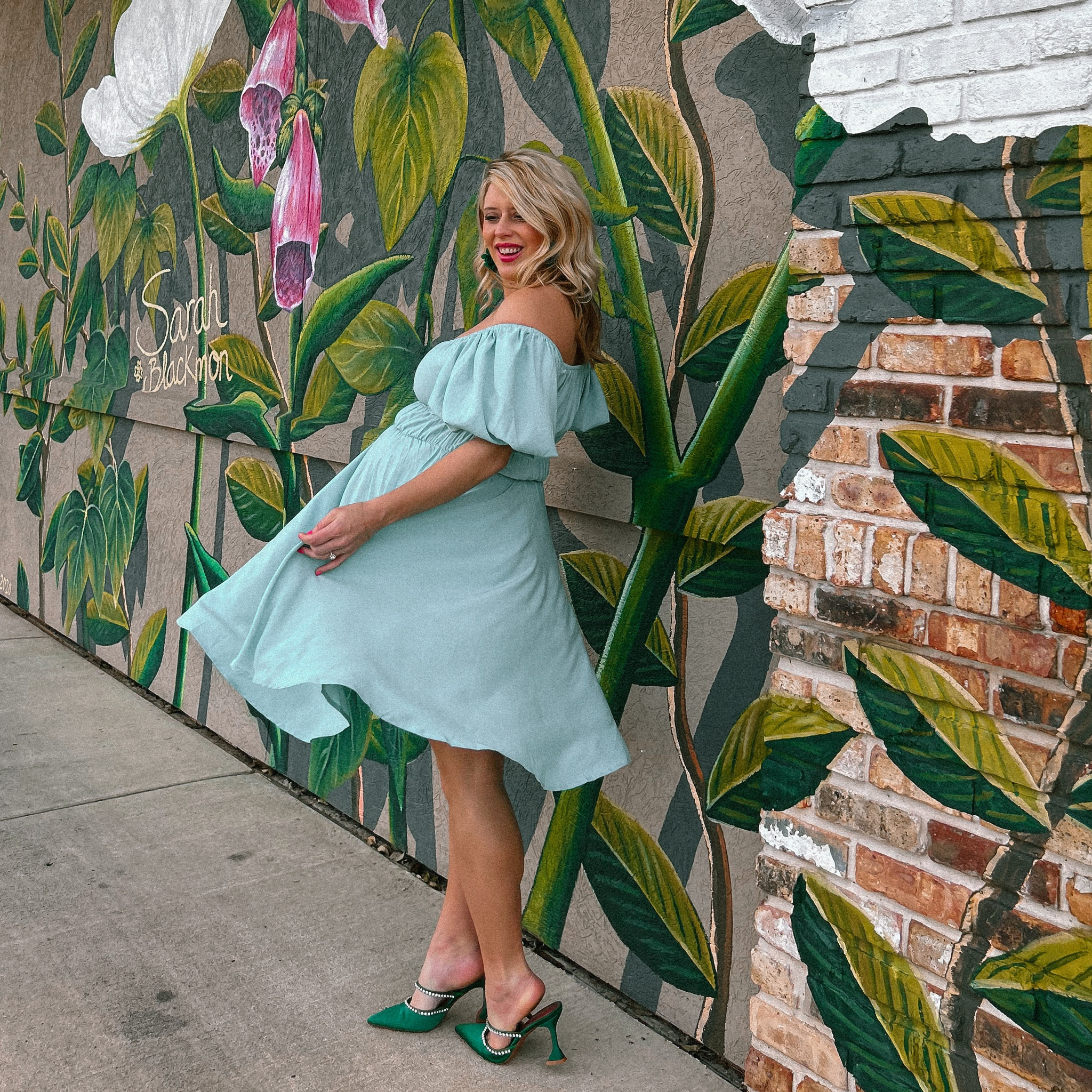 It’s the twirl for me 💚



#LTKSeasonal #LTKbump #LTKMostLoved