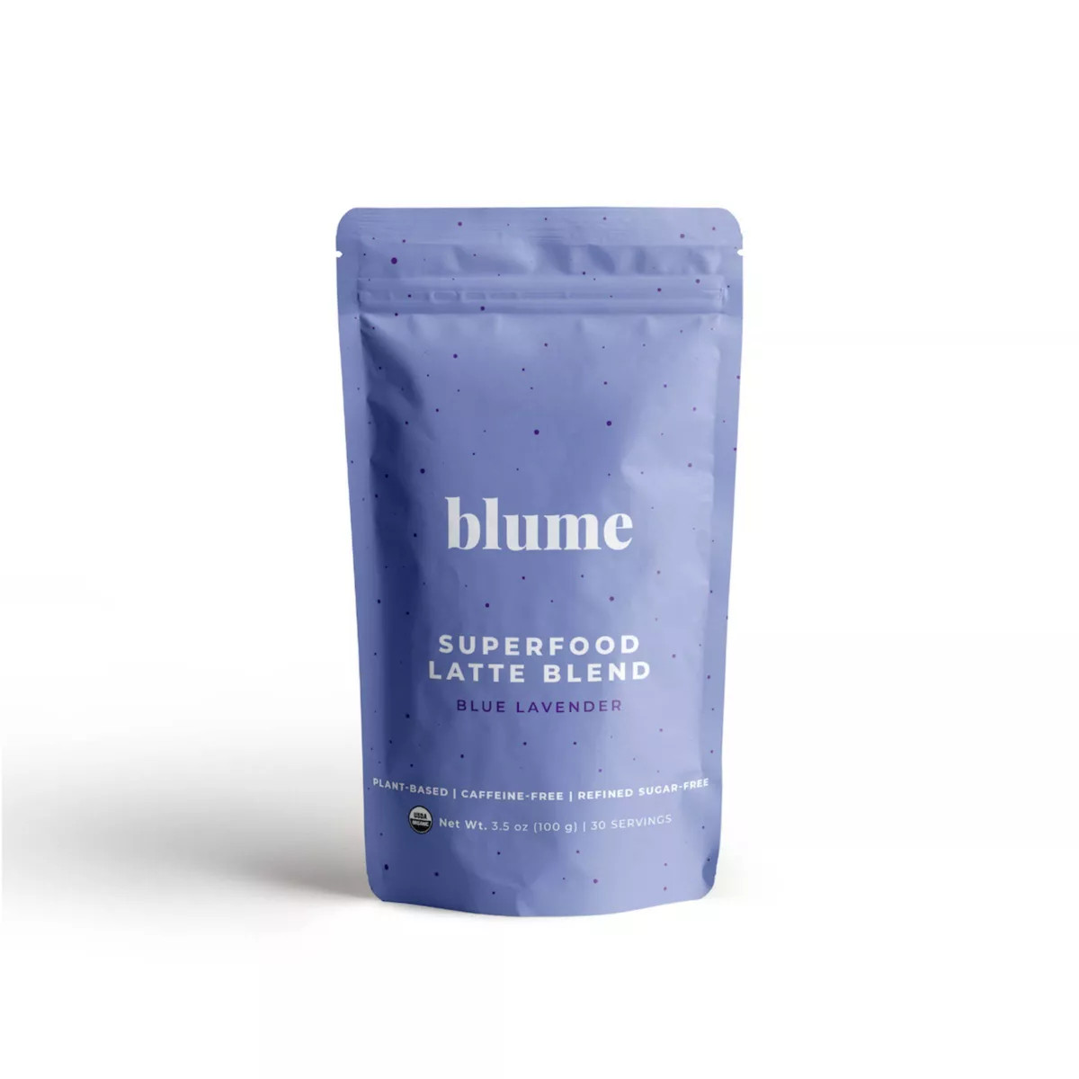 Blume Superfood Latte Powder Blue Lavender - 3.5oz | Target