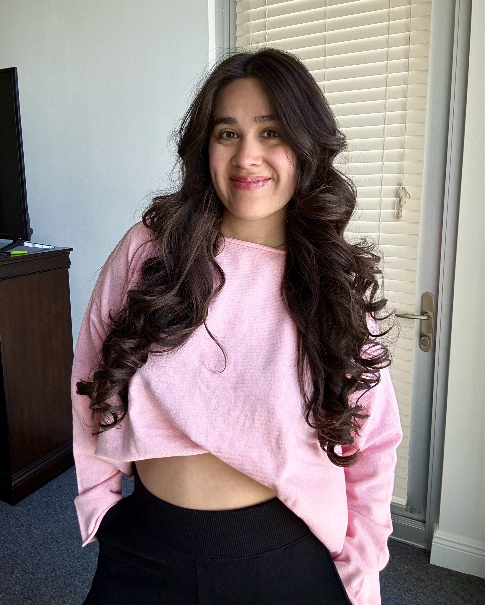 Who doesn’t love pink💕 sweater and trousers from @Aerie Sweater size M. Trousers size XS Short. 

#LTKootd #LTKgrwm #LTKdayinmylife