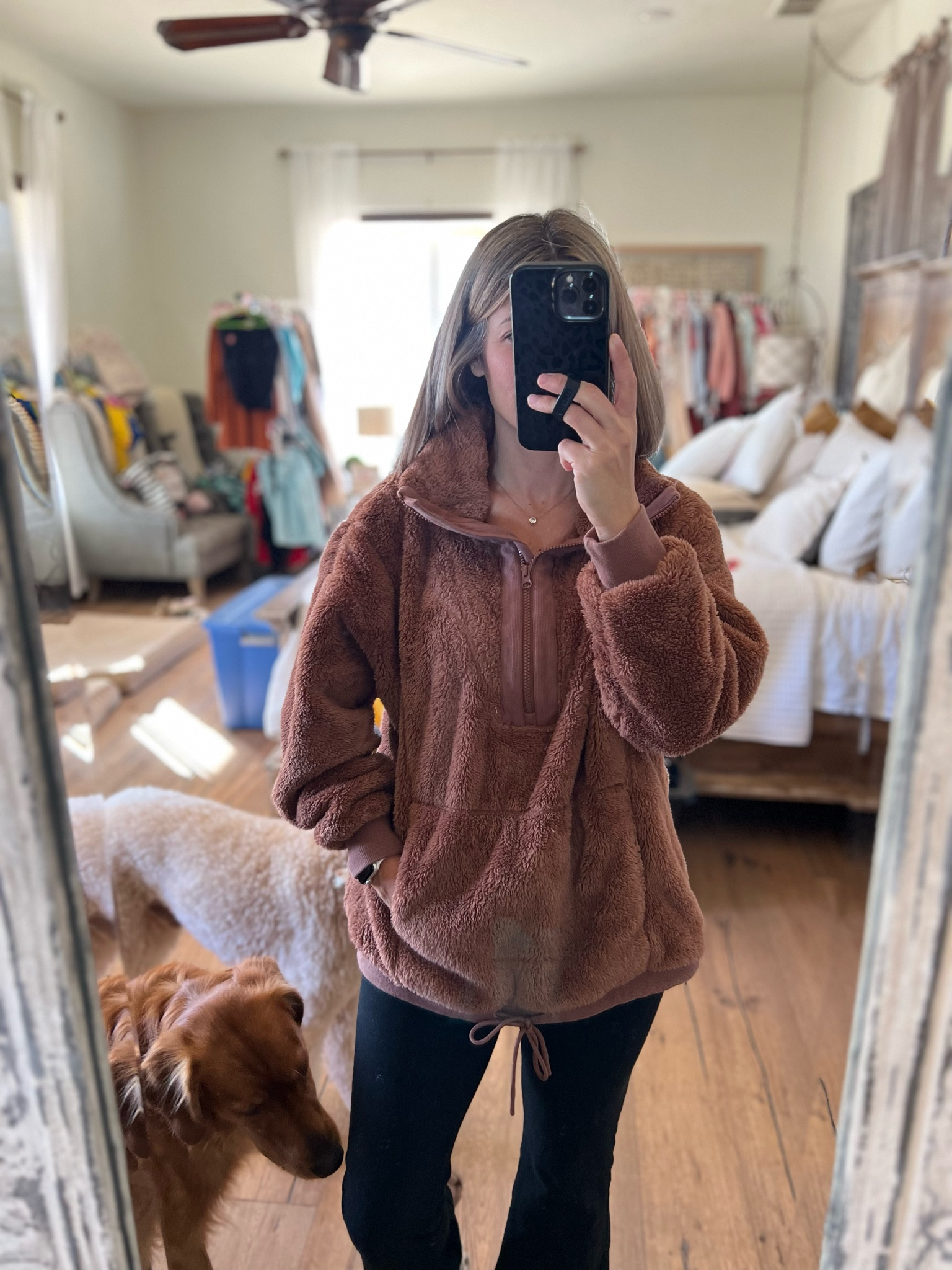 Target Joylab Fleece pullover! Comes in multiple colors! Wearing a small! 

#LTKsalealert #LTKGiftGuide #LTKSeasonal