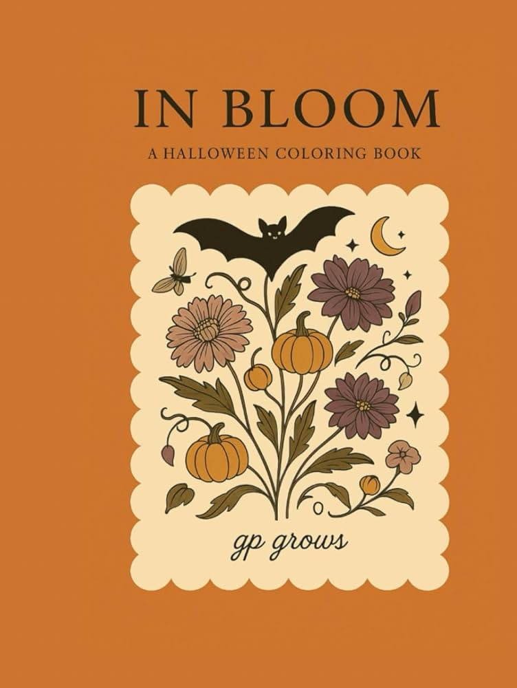 In Bloom: A Halloween Coloring Book | Amazon (US)