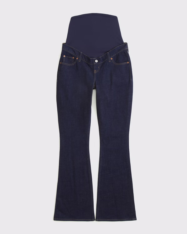 Women's Maternity Bootcut Jean | Women's Bottoms | Abercrombie.com | Abercrombie & Fitch (US)