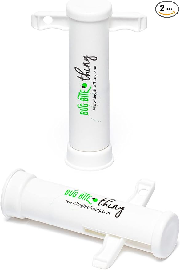 BUG BITE THING Suction Tool - Bug Bites and Bee/Wasp Stings, Natural Insect Bite Relief - White 2... | Amazon (US)