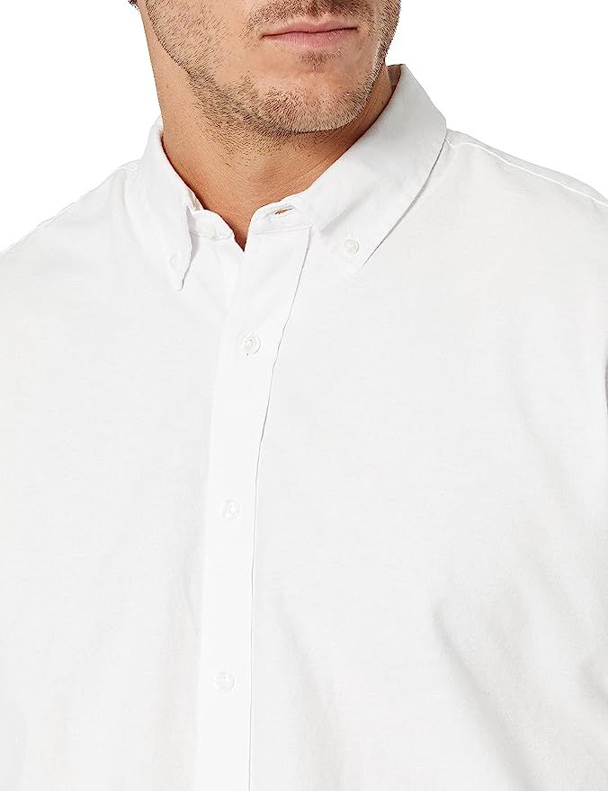 Amazon Essentials Men's Regular-Fit Long-Sleeve Oxford Shirt | Amazon (US)