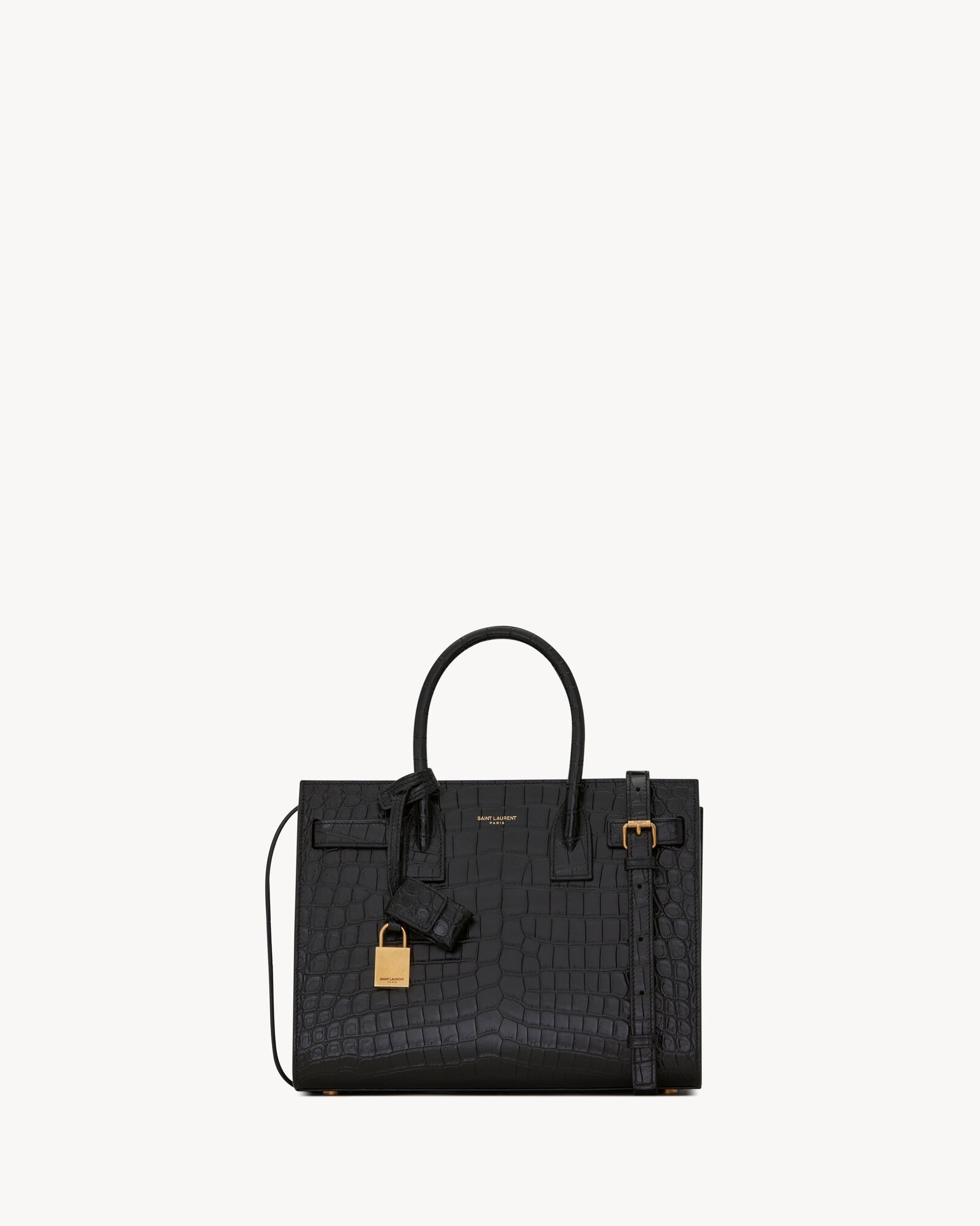 sac de jour baby  in matte crocodile embossed leather | Saint Laurent Inc. (Global)