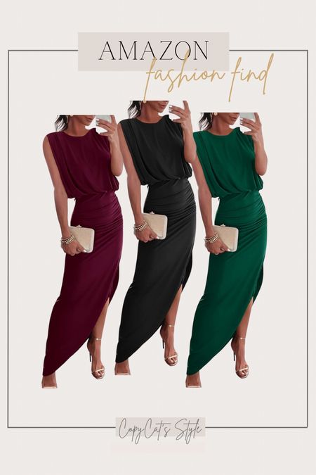 Loving this beautiful Amazon dress. Comes in lots of colors and would be perfect for a holiday party. 


#LTKHoliday #LTKfindsunder50 #LTKstyletip