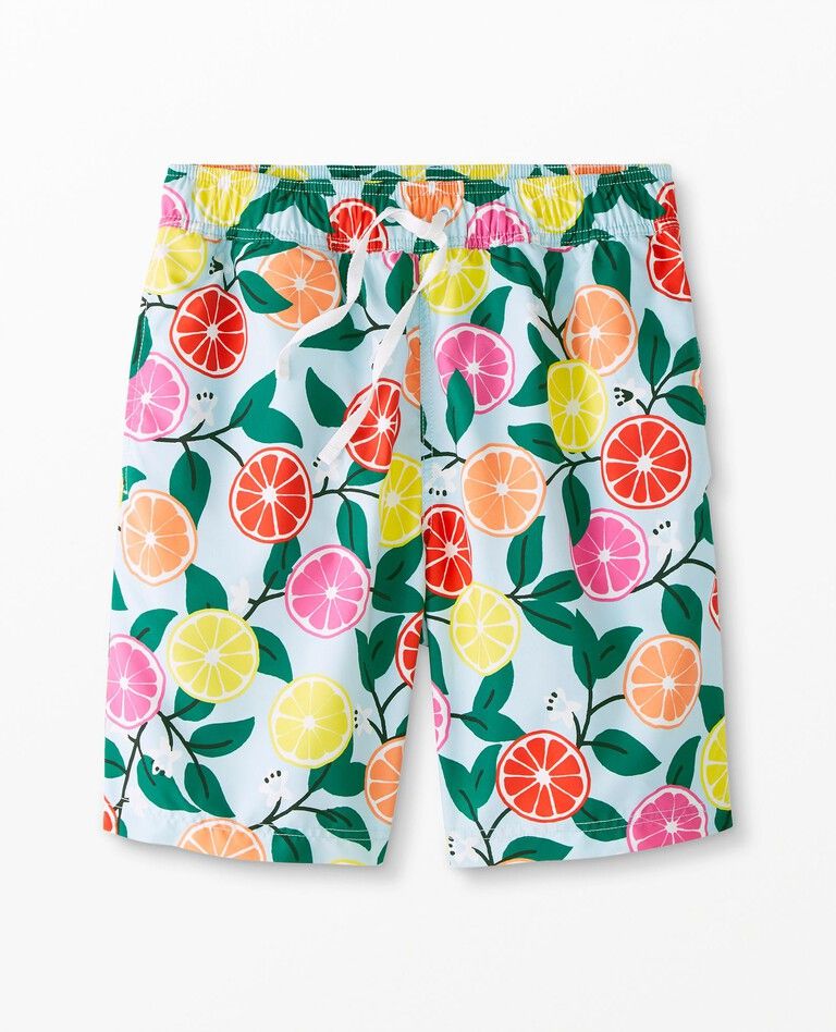 Recycled Men's Swim Trunks | Hanna Andersson