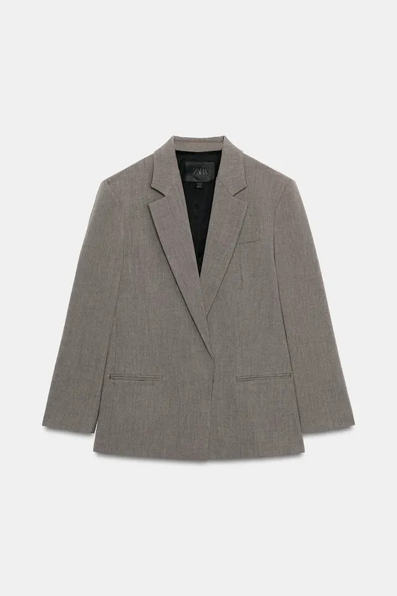ZW COLLECTION DOUBLE-BREASTED BLAZER | Zara UK