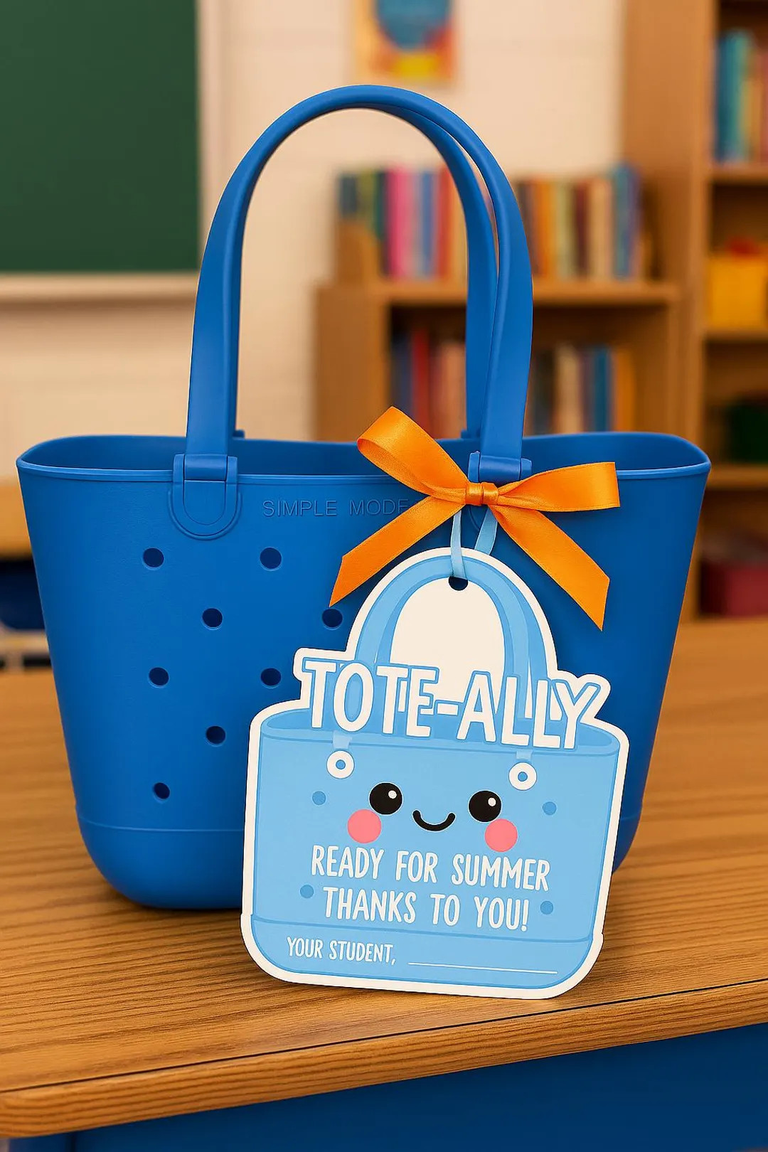 Teacher Appreciation Gift Tag Printable, Teacher Gift, End Of The Year, Bogg, EVA, Beach Bag, Sta... | Etsy (US)