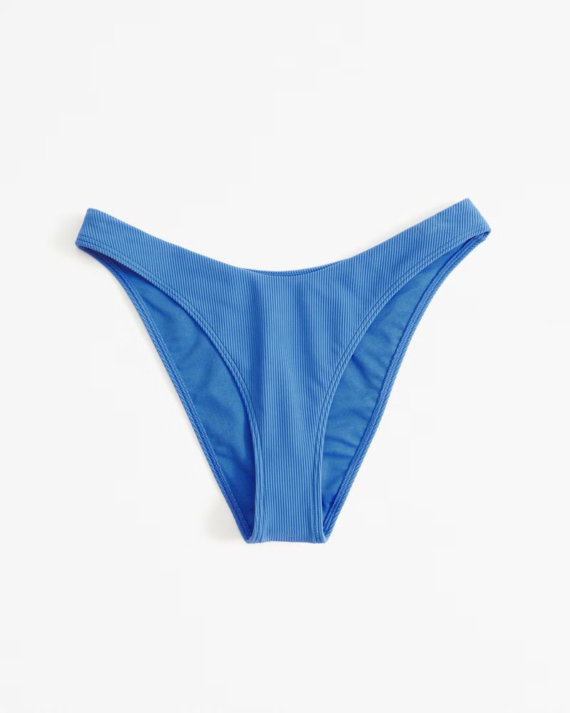 Women's High-Leg Cheeky Bottom | Women's Swimwear | Abercrombie.com | Abercrombie & Fitch (US)