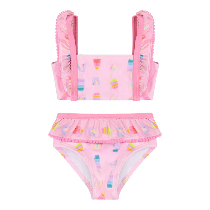 Andy & Evan Kids GIRLS TWO-PIECE SWIM SUIT Pink, Size 8 | Target