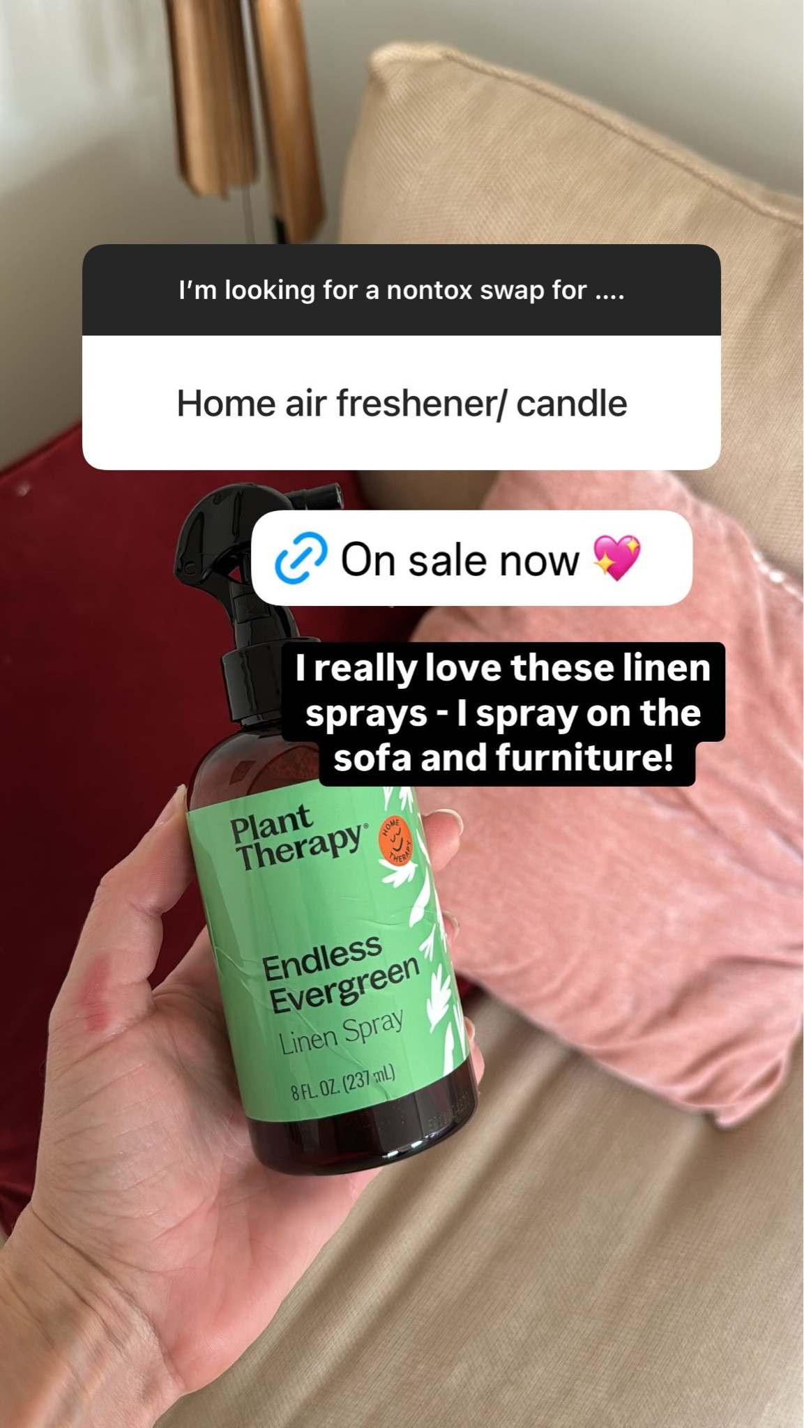 Nontoxic Christmas smelling linen spray

#LTKHoliday #LTKHome #LTKSeasonal